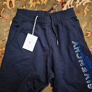 Givenchy Paris black shorts logo small